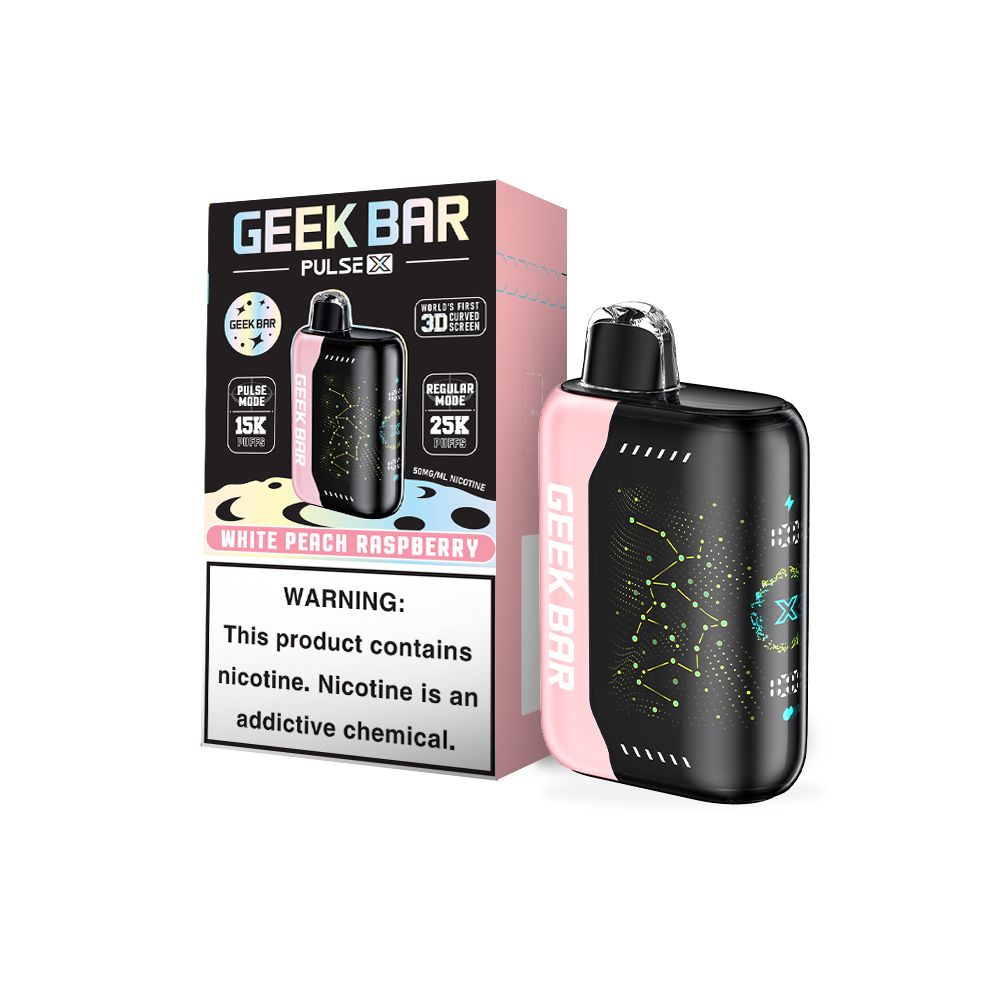 GEEK BAR PULSE X - 25000 PUFFS - 5PK