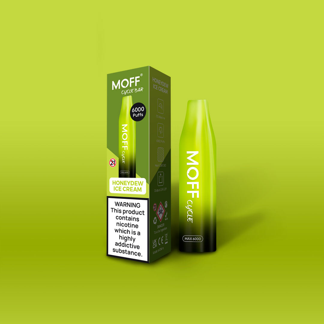 MOFF CYCLE BAR DISPOSABLE - 6000 Puffs