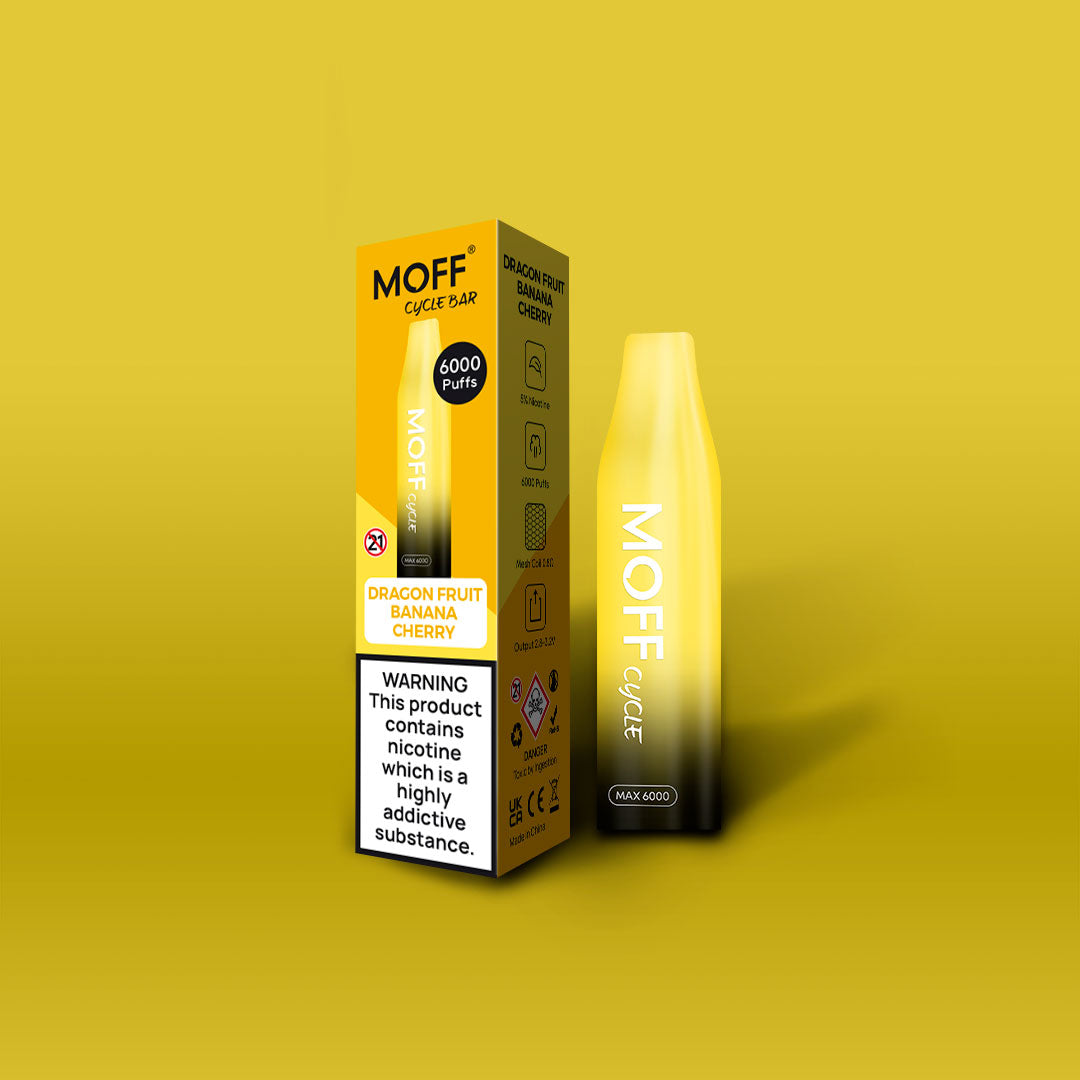 MOFF CYCLE BAR DISPOSABLE - 6000 Puffs